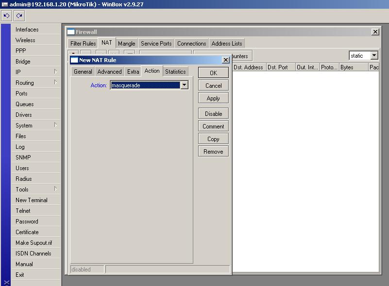 This tutorial explains how to configure a router to percentage a unmarried  Internet connecter  Basic Internet Sharing alongside Bandwidth Limiting -- Mikrotik