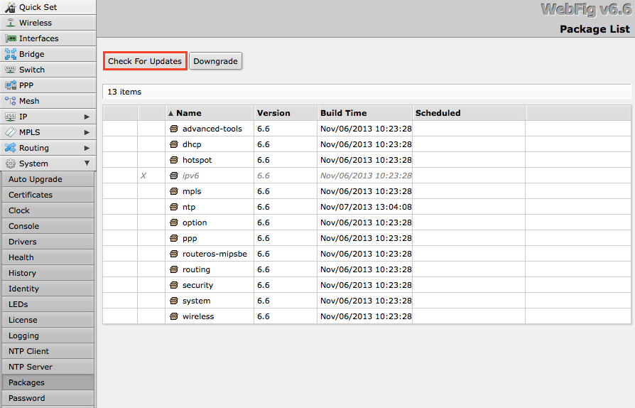 Manual Upgrading RouterOS MikroTik Wiki