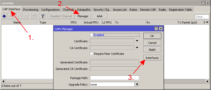 Mikrotik capsman