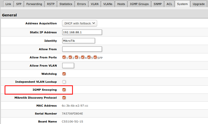 multicast package mikrotik