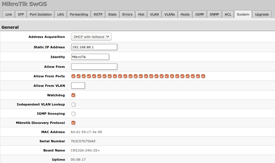 add access control rule for group of mac address