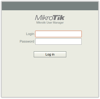 mikrotik routeros user manager