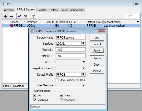 PPPOE Server - MikroTik Wiki